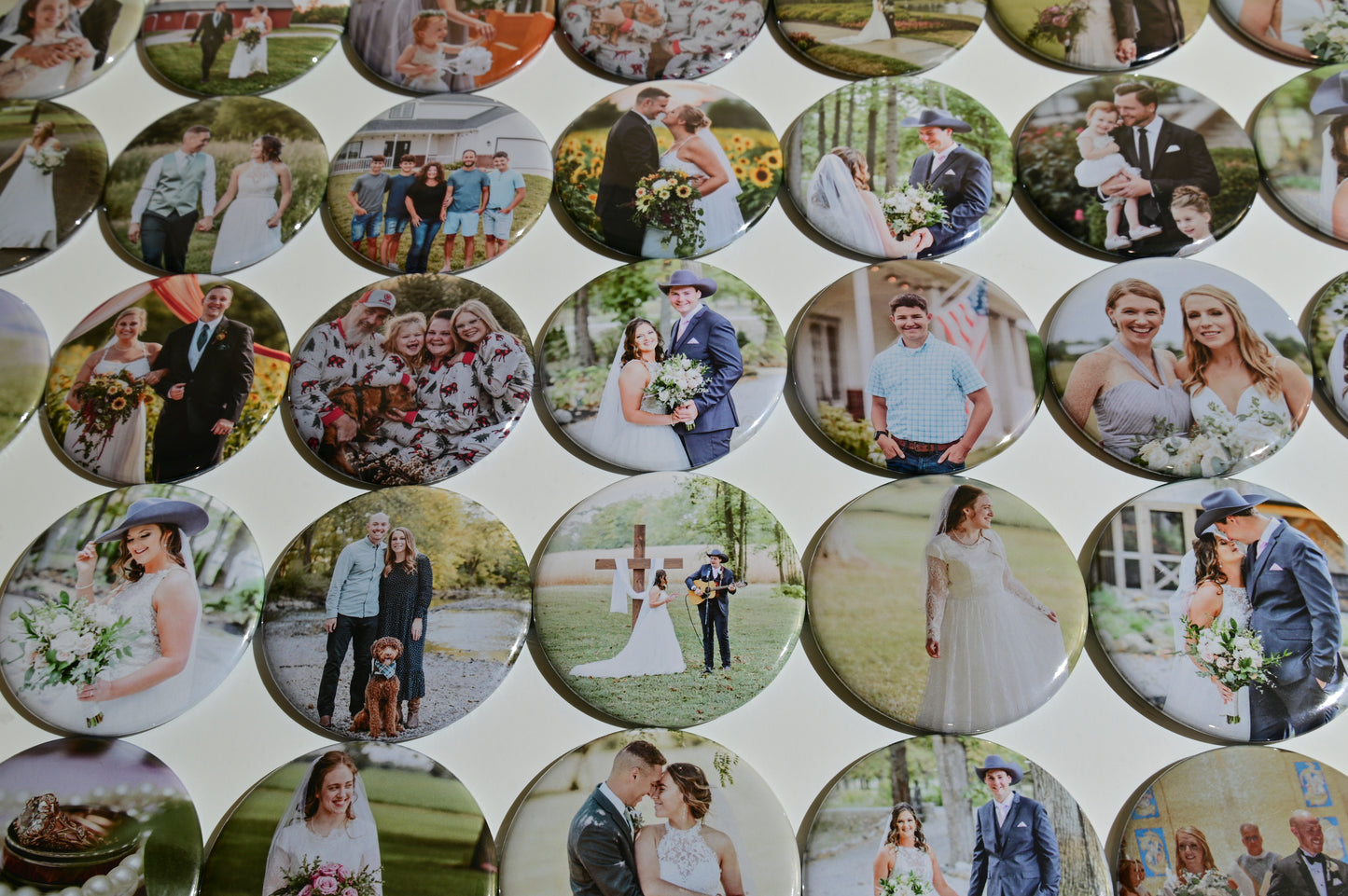 Hand Crafted Custom Photo Magnets