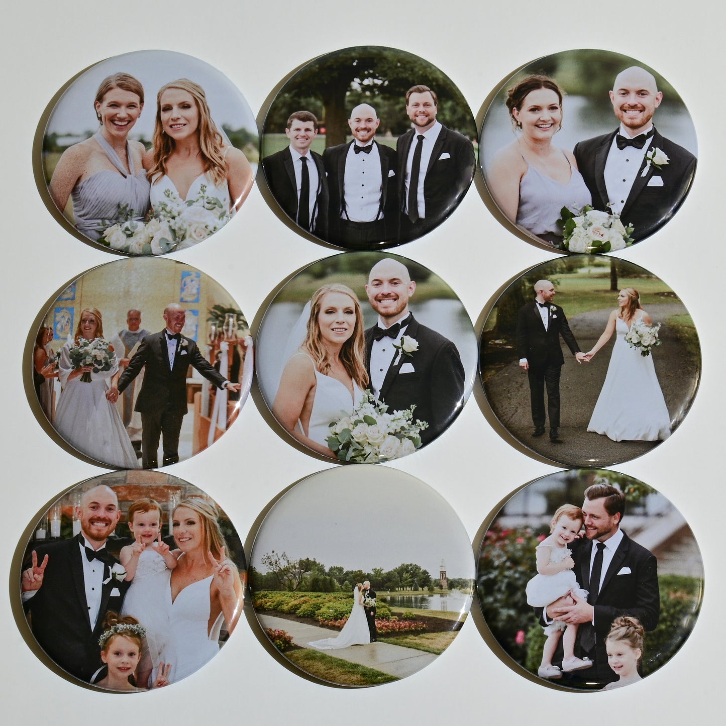 Hand Crafted Custom Photo Magnets