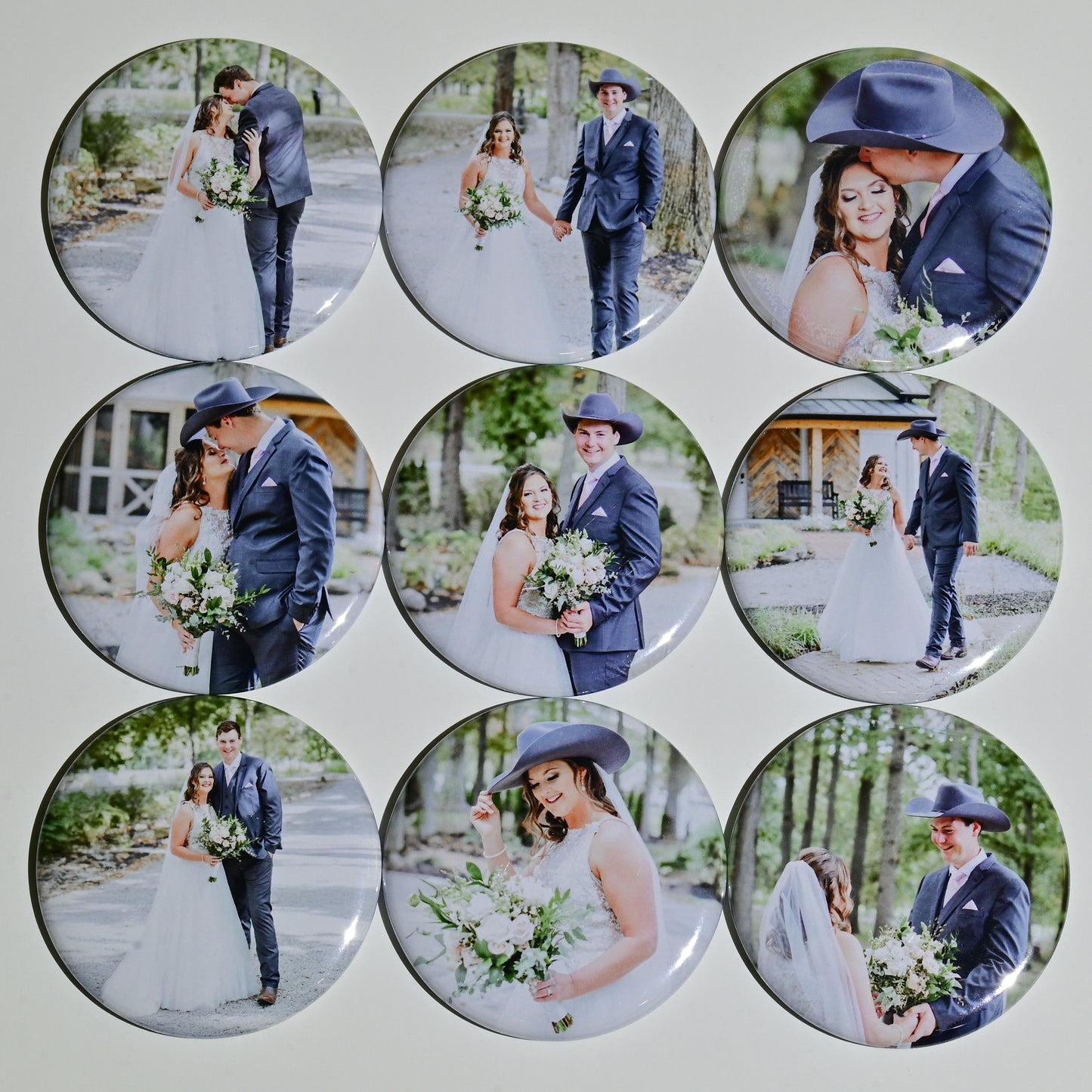 Hand Crafted Custom Photo Magnets